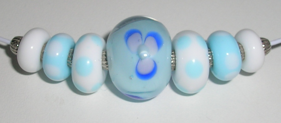 Ketting zachtblauw - Afbeelding 2